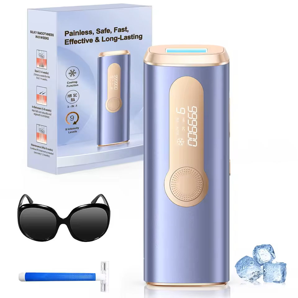 Nexalure Ice-Cooling IPL Hair Removal Device