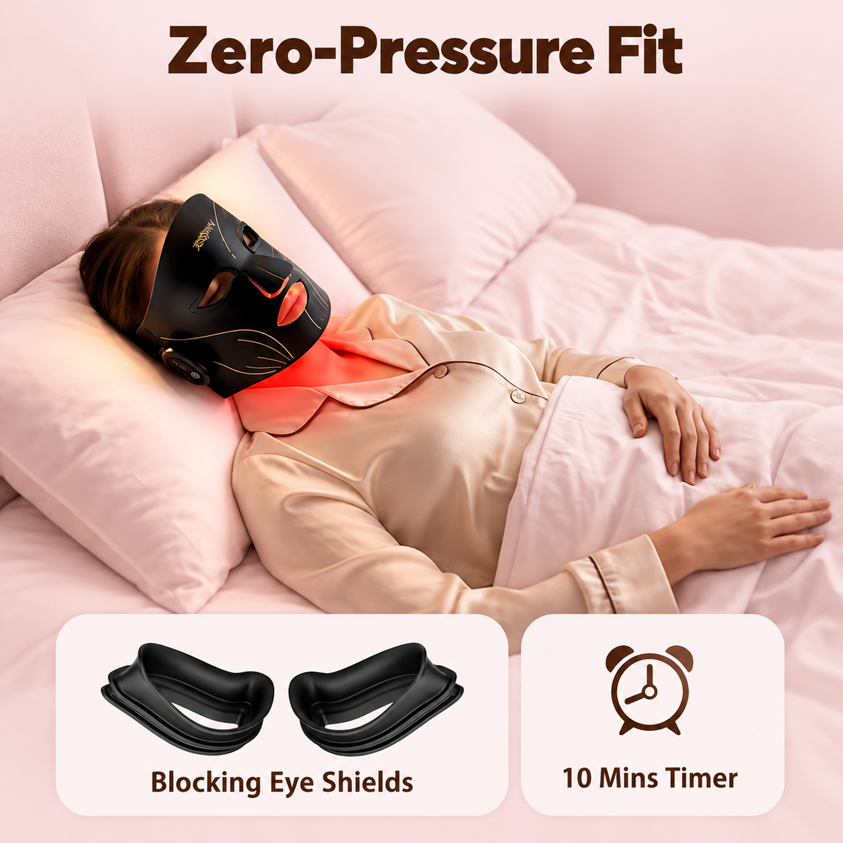 Nexalure Wireless LED Face Mask