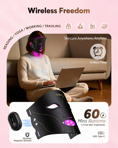 Nexalure Wireless LED Face Mask