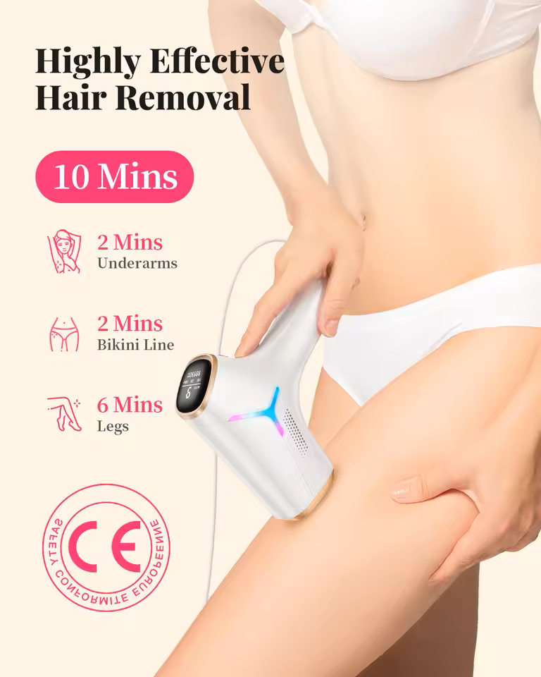 Nexalure IPL Hair Removal Device