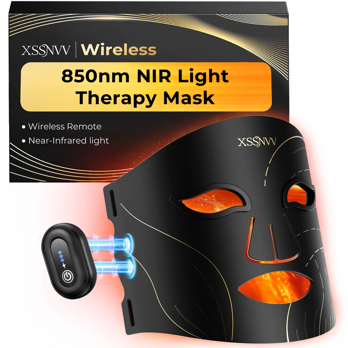 Nexalure Wireless LED Face Mask